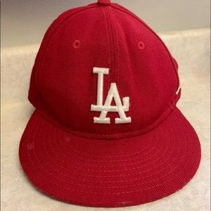 MLB Los Angeles Dodgers RED LA NewEra 59fifty red